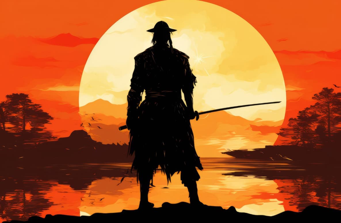 AQW Blue Samurai Hat